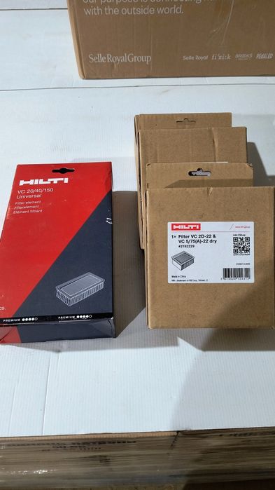 Hilti филтри за прахосмукачка