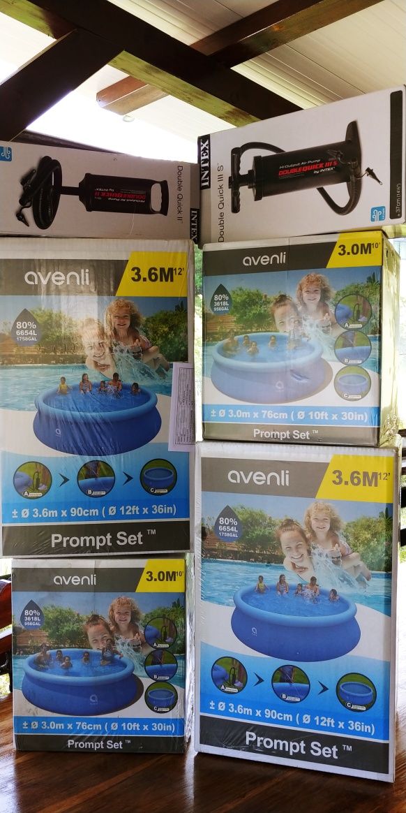 Piscine 3M+pompa! Promoție!