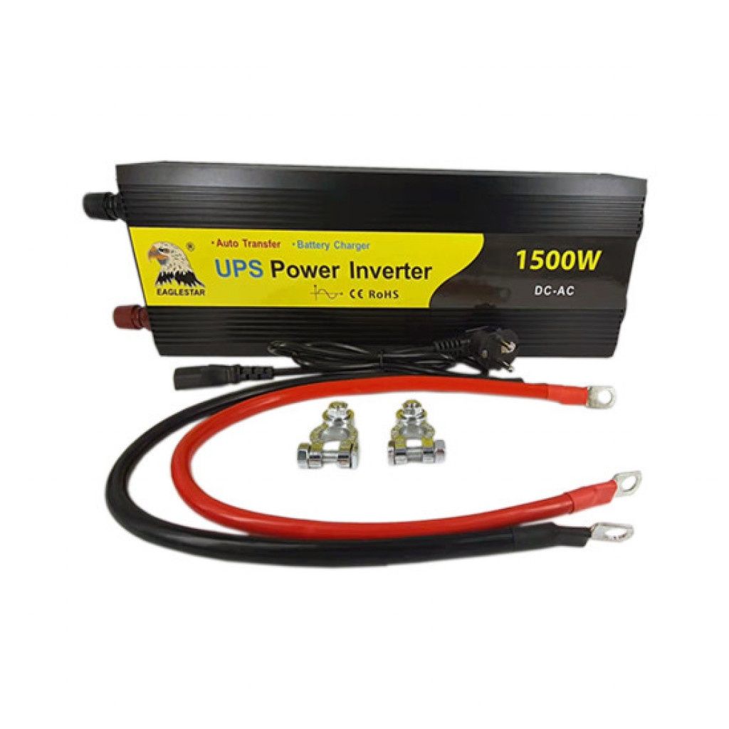 Eaglestar UPS Инвертор със зарядно, чиста синусоида 12V