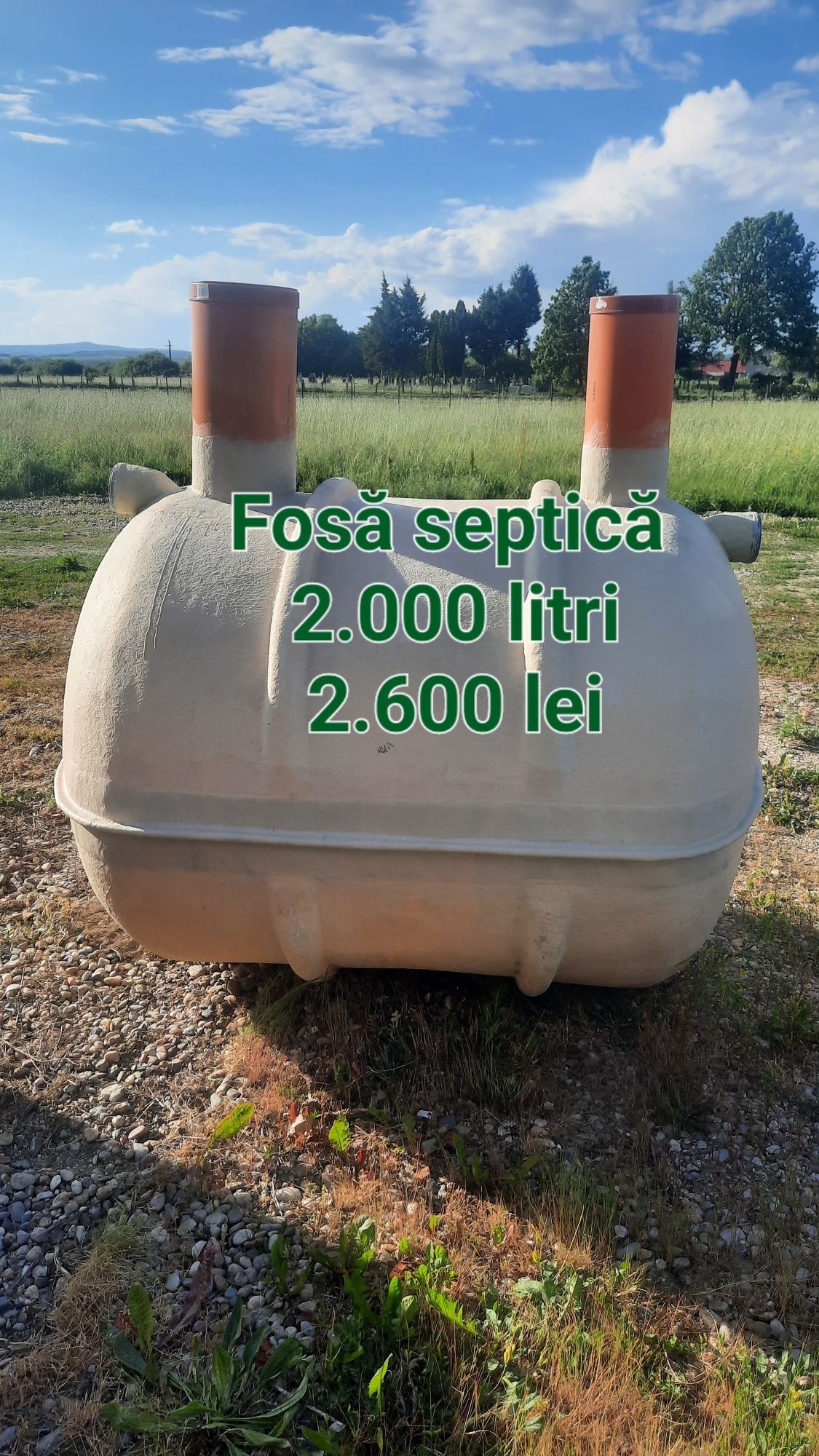 Fose septice ecologice din Pafs