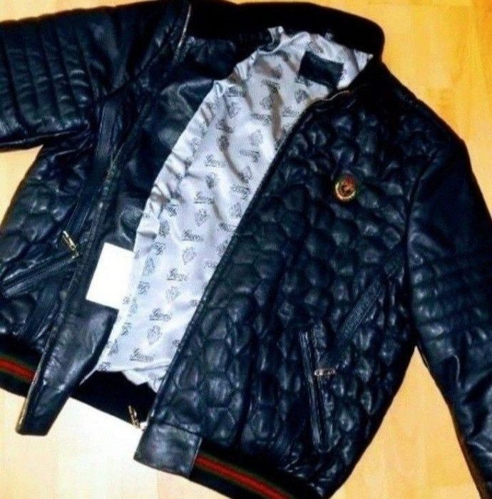 Geaca piele naturala 100%,new model, logo metalic, saculet, etichetă