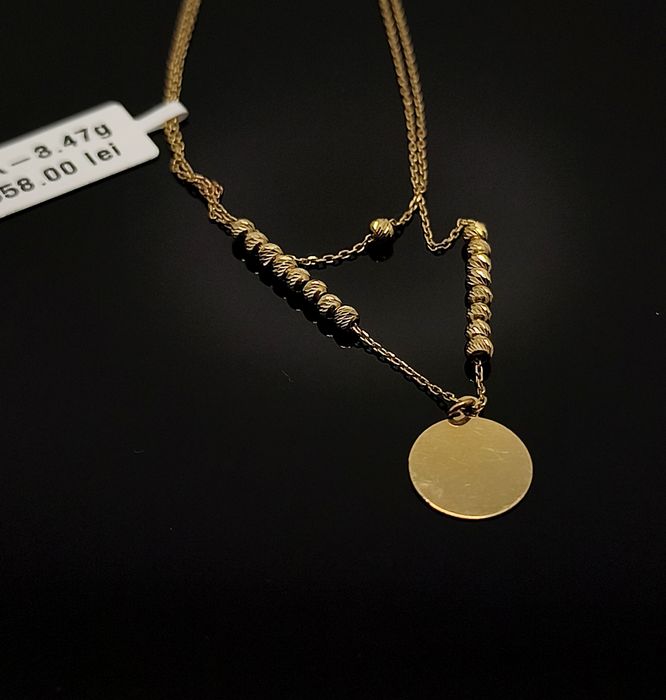 Bijuteria Royal lant din aur 14k 3.47 gr