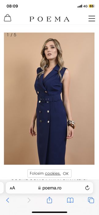 Rochie tip sacou POEMA