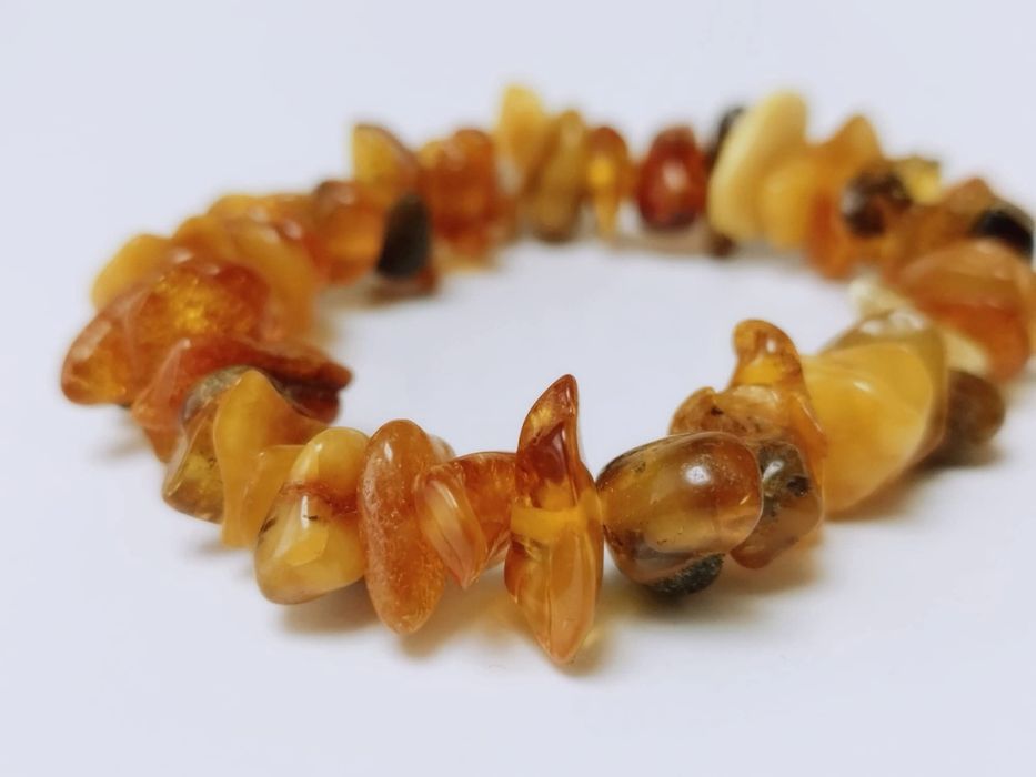 Veche bratara din chihlimbar natural baltic