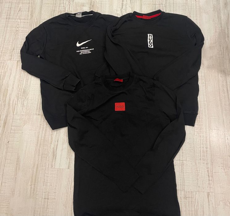 Hugo и Nike Пуловери/тениски с дълъг ръкав