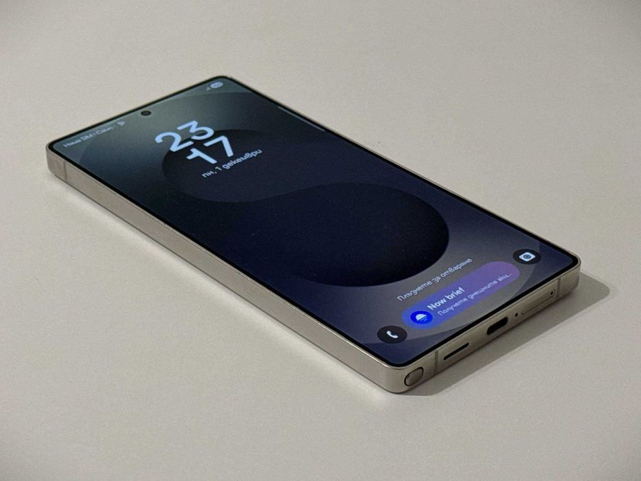 Бартер! Като НОВ! Galaxy S25 Ultra 512GB Titanium Gray