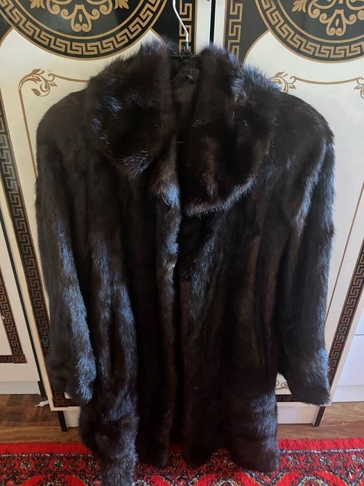 Шуба из норки с России новый