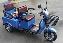 Двуместна и товарна електрическа триколка ЕВТ-1500W