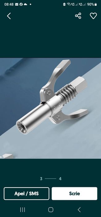 Cap gresor mufa rapida pentru decalimitru preț 40 lei bucata se poate