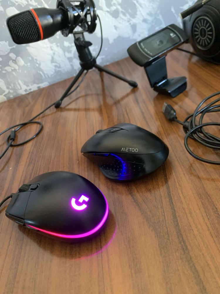 Веб камера наушник мишка + Bluetooth мишка микрофон мини