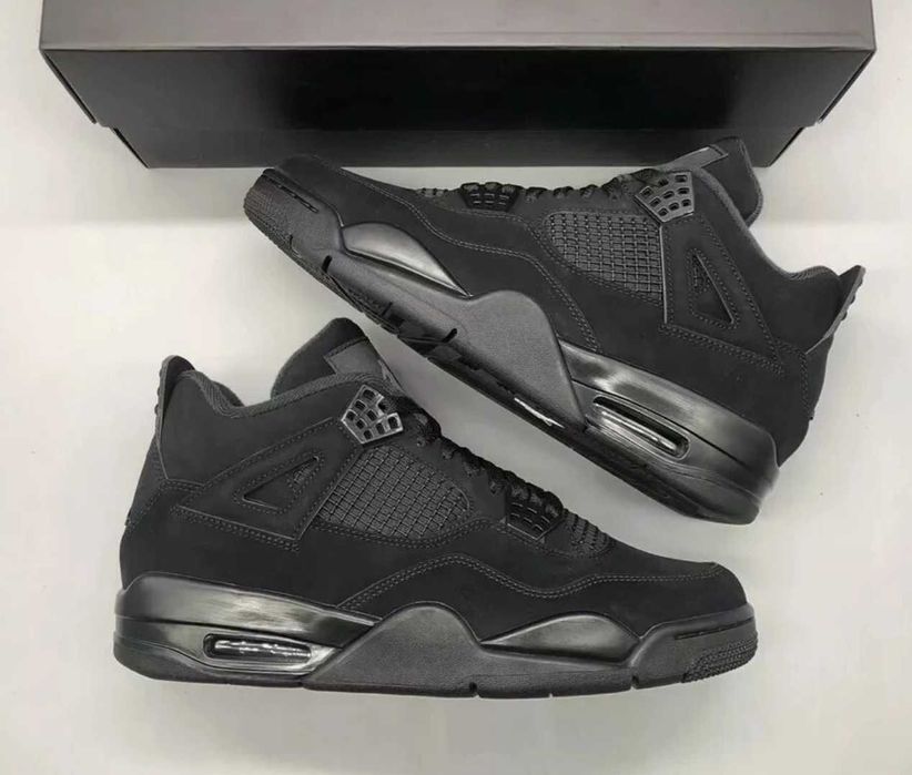 *NOU* Jordan 4 Black CAT Livrare Cu Verificare Colet