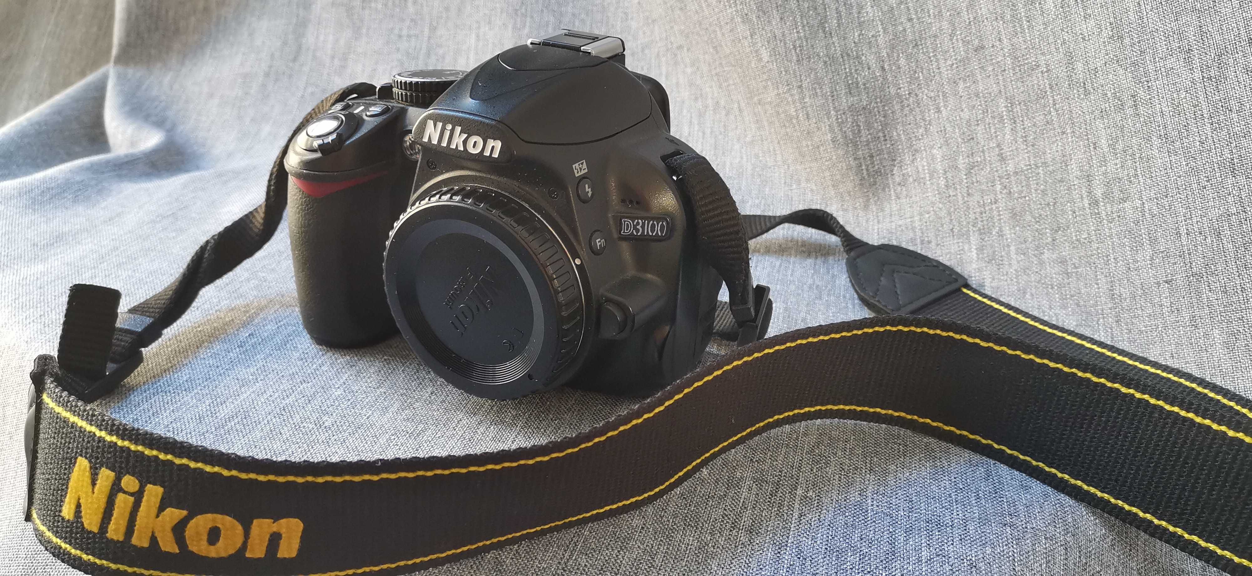 Фотоапарат  Nikon D3100 перфектен комплект