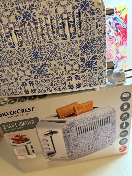 Тостер SilverCrest ретро стил