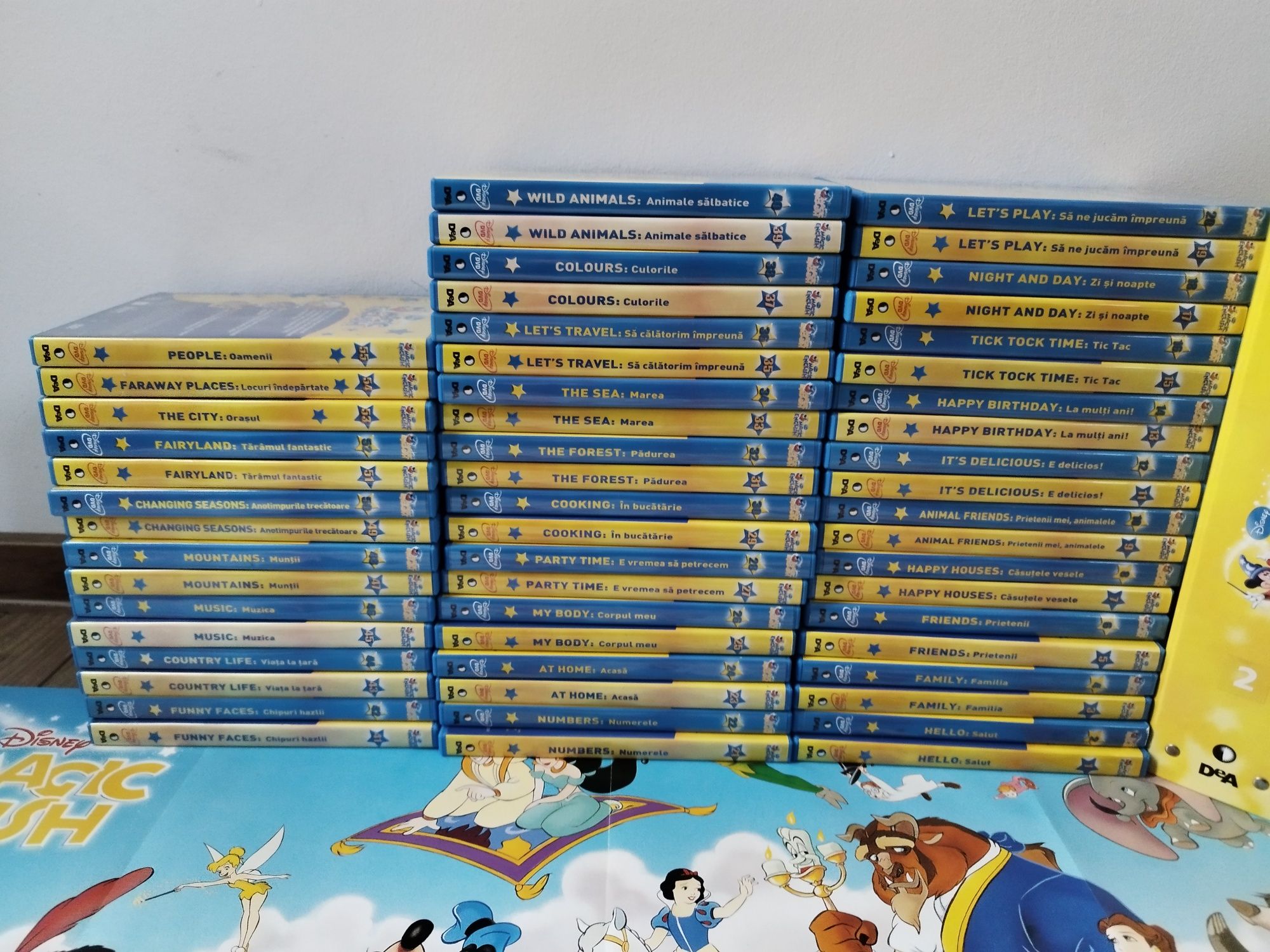 Colecția integrala Magic English Disney