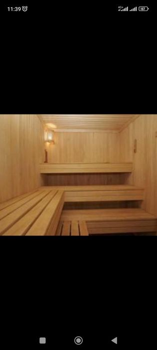 Банная мебель из дерева