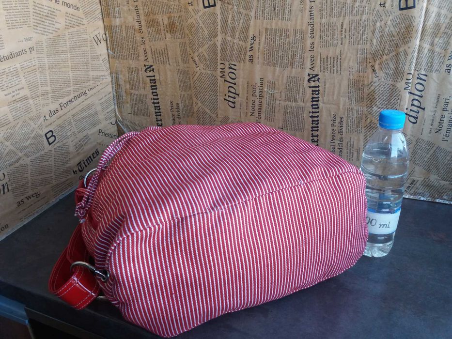 дамска раница,червена чанта.торба.