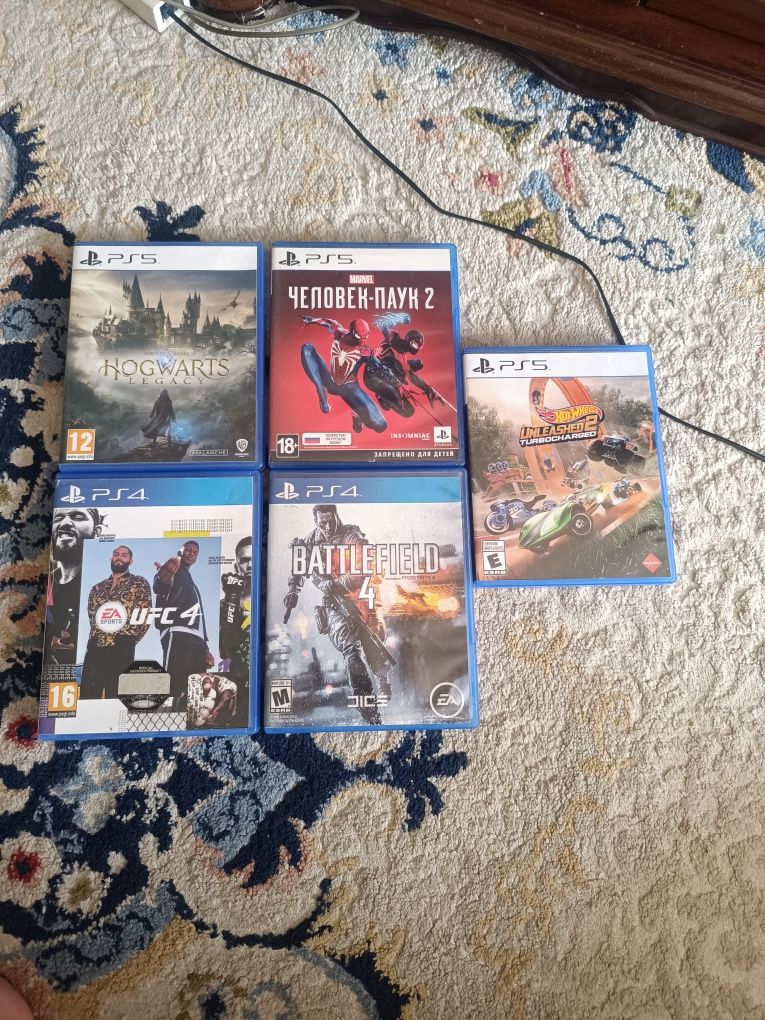 Игры, диски  на  PS4,5