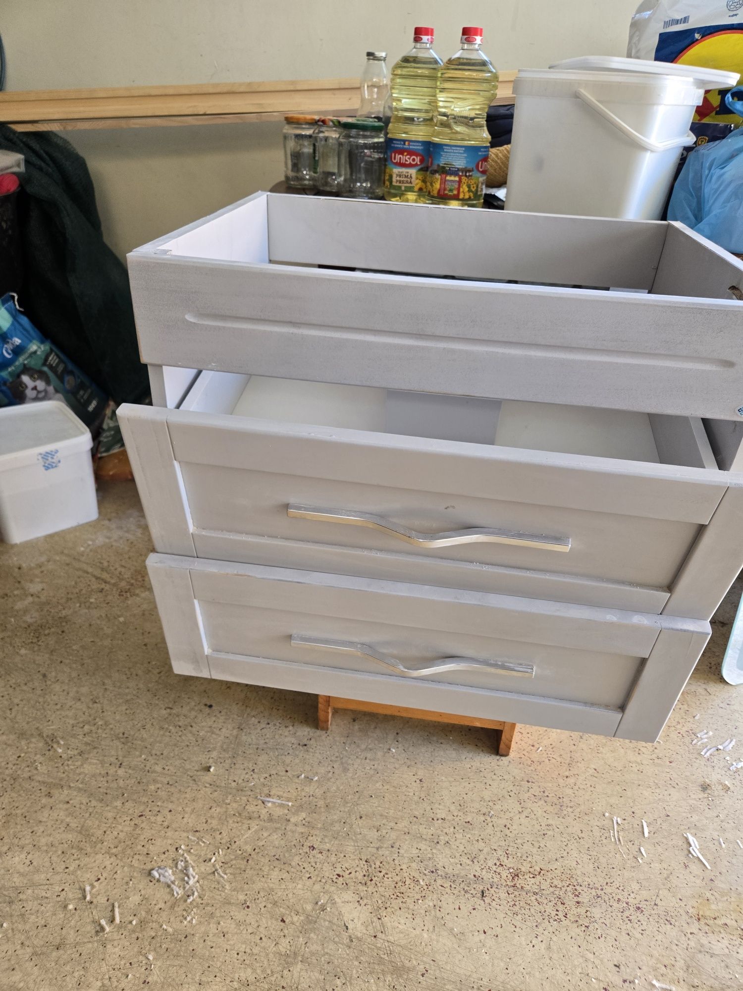 mobilier baie cu oglinda