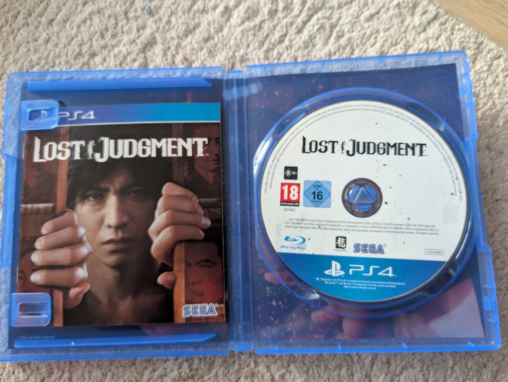 PS4 PS5 игра Lost judgement