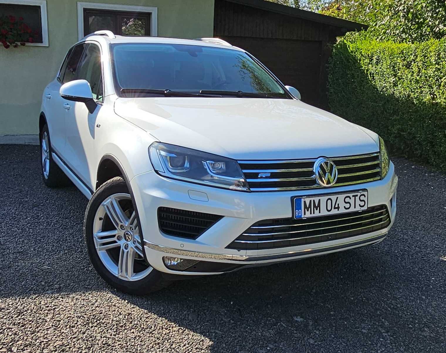 Vănd / Schimb .  Touareg R-line 2016  ,motor 68.550km