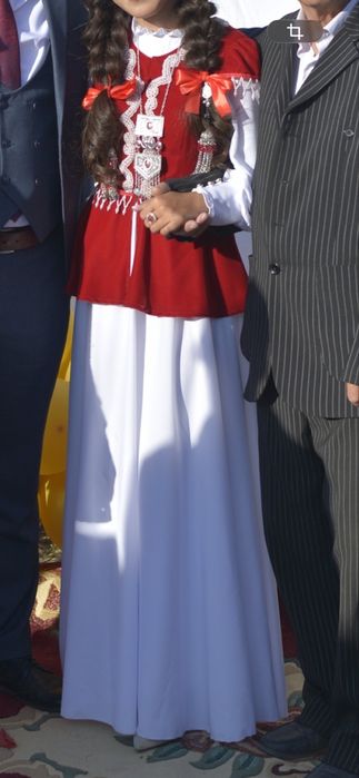 Платье с кажекей