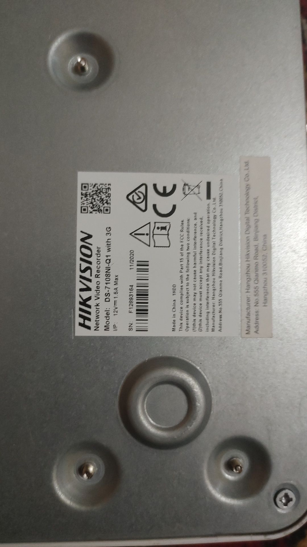 Видео регистратор hikvision 4terabayt hdd