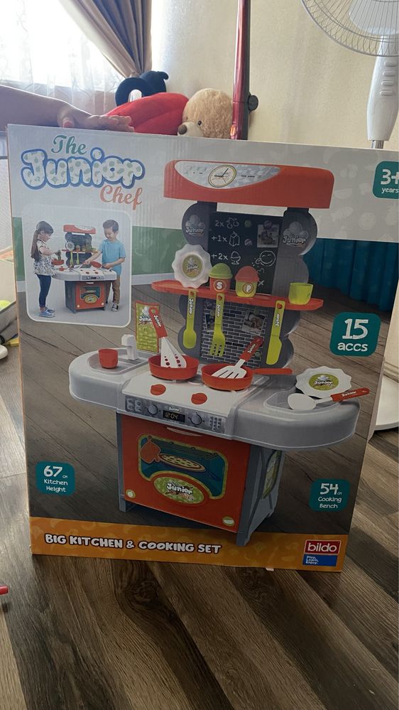 Vand bucatarie de jucarie pentru copii,noua in cutie, 67 cm înălțime