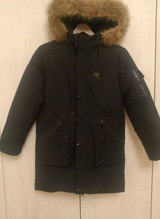 Пуховик  на  зиму