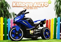 Motocicleta electrica cu 3 roti FB618 2x35W pentru copii 3-8 ani #Blue