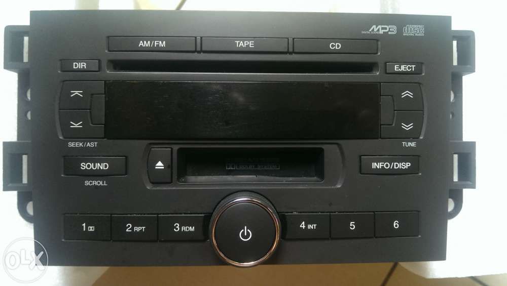 Vand radio cd mp3 casette original pentru Chevrolet (Captiva)