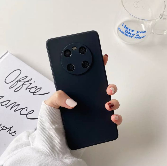 Husa cu din silicon cu microfibra pt. Huawei P40 / P Smart Z