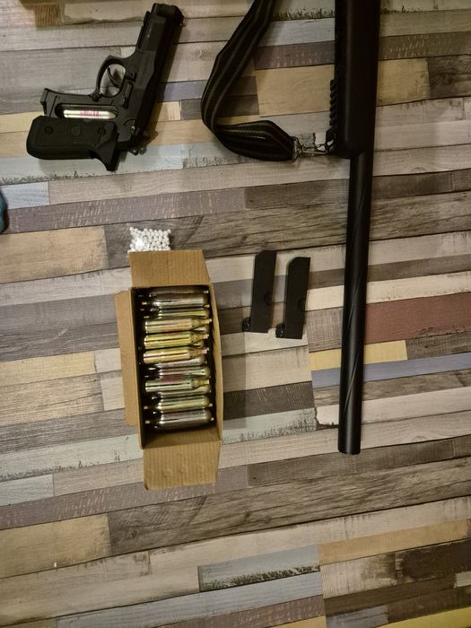 SNIPER + PISTOL - Replica Airsoft