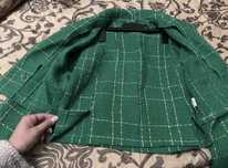 Compleu verde fusta si sacou