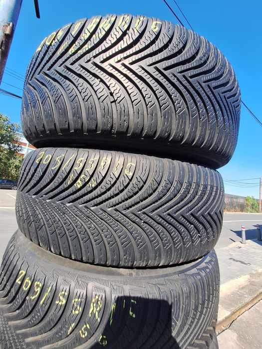 4 anvelope iarna 205/55r16  Michelin Montaj Gratuit