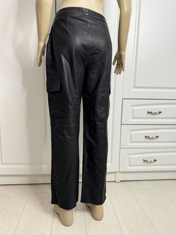 Pantaloni piele naturala