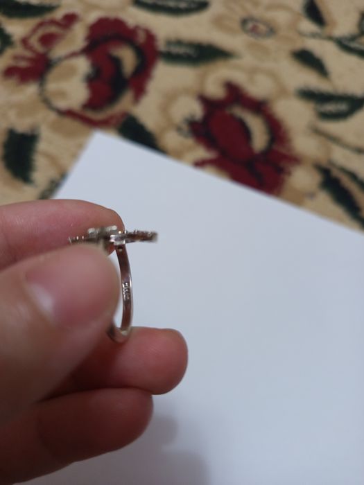 Кольцо серебро проба 925
