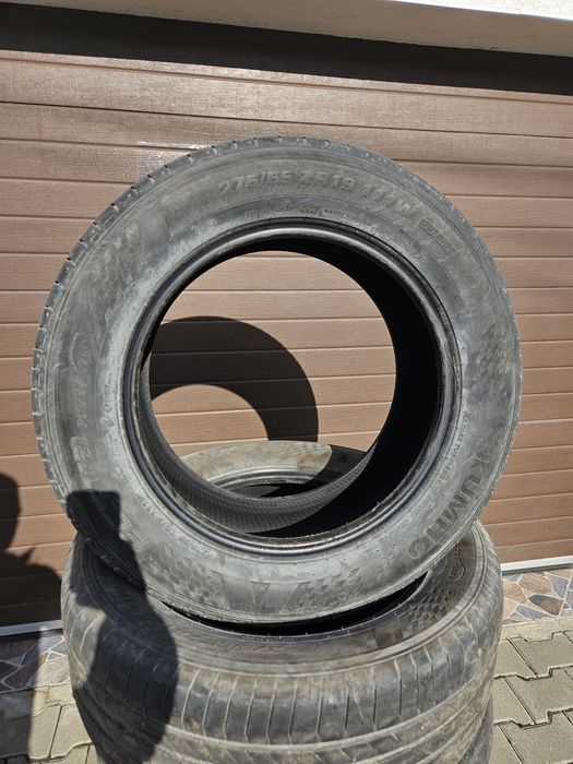 Vând cauciucuri anvelope 275 55 19 vară DOT 4923 KUMHO