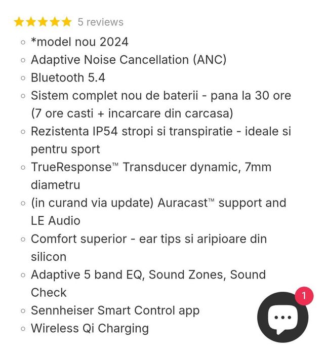 Ultimă generație de la Sennheiser