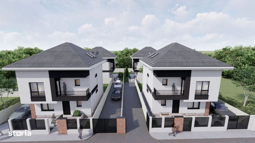 Vanzare Casa/Vila P+1+M Bragadiru-Celofibrei Ansamblu id nr 40