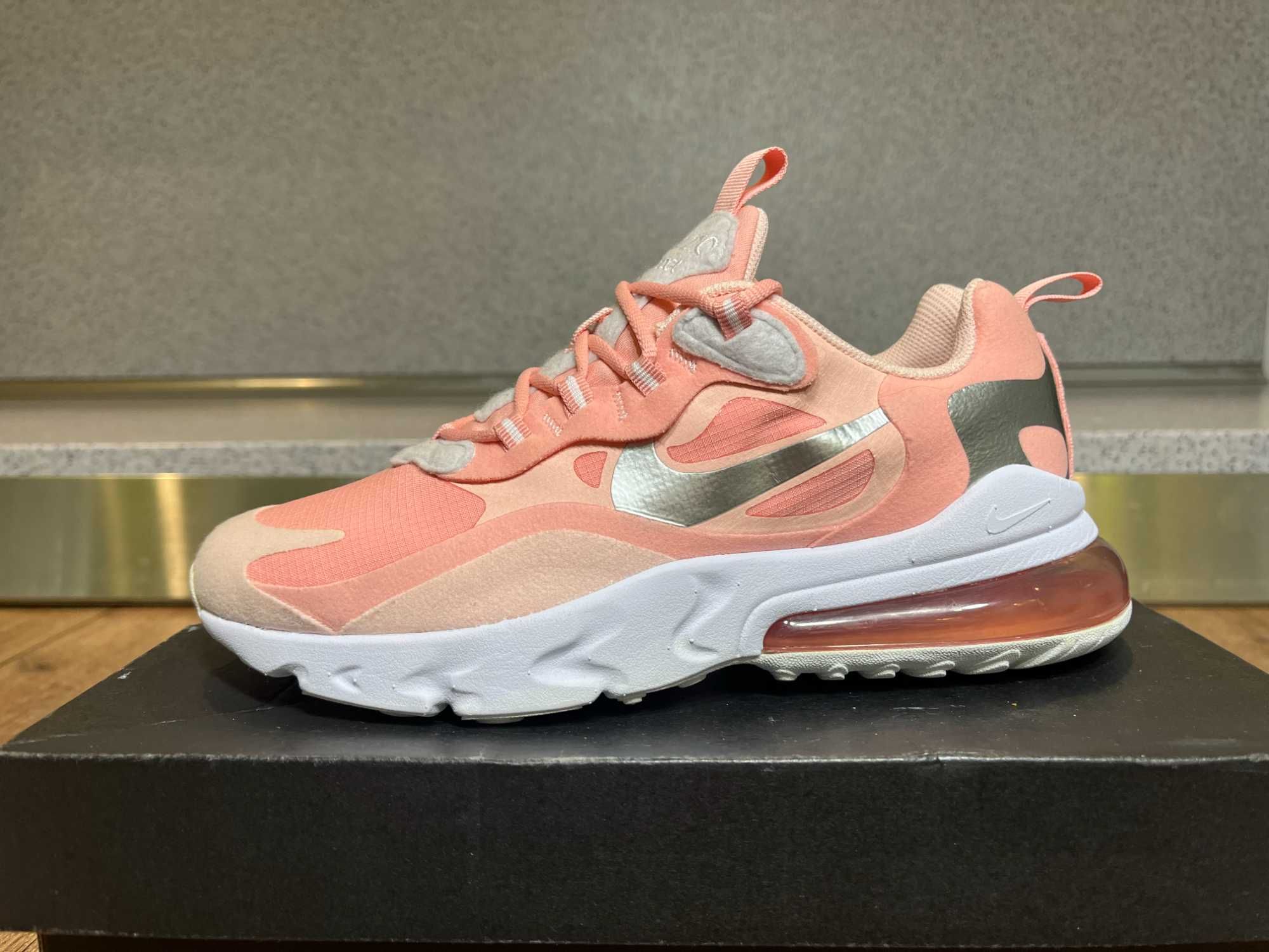 ОРИГИНАЛНИ *** Nike Air Max 270 React GG 'Bleached Coral'