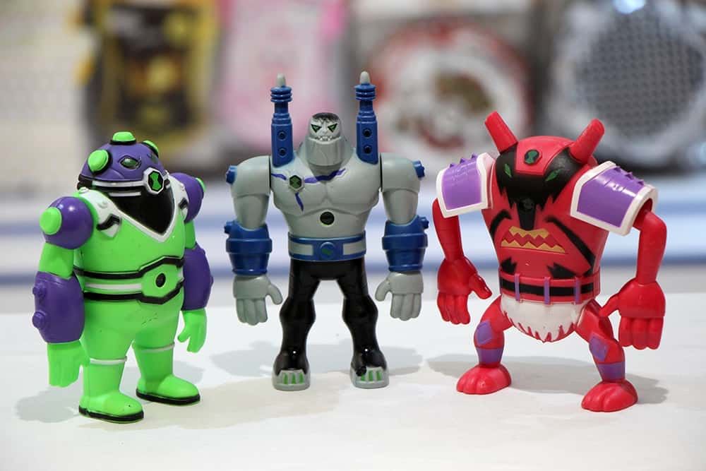 Set cu figurine din animatia BEN 10, Roud Trip Fun Time 8, NOU