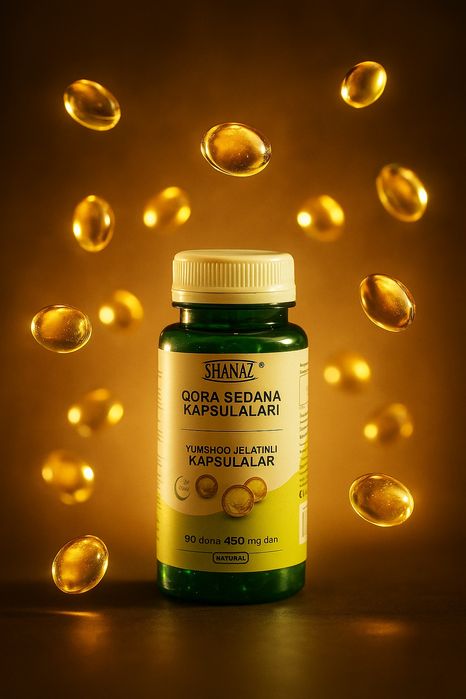 Qora sedana kapsulasi 450 mg 90 kapsula