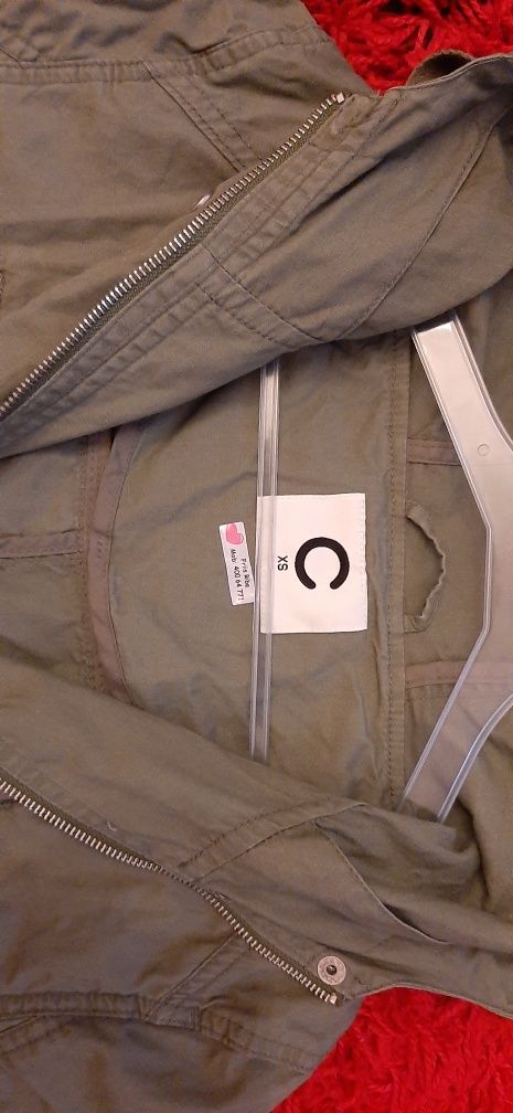 Jacheta dama stil parka
