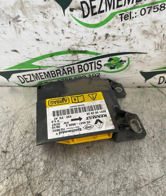 Calculator airbag 8201 00 28 28 Fiat Punto a 2-a generatie