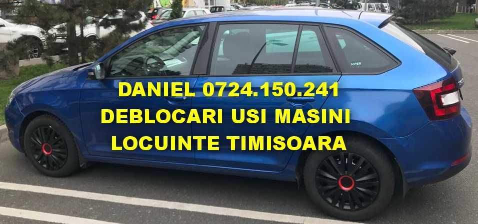 Deblocari Usi Auto Masini Lacatus Timisoara fara distrugere