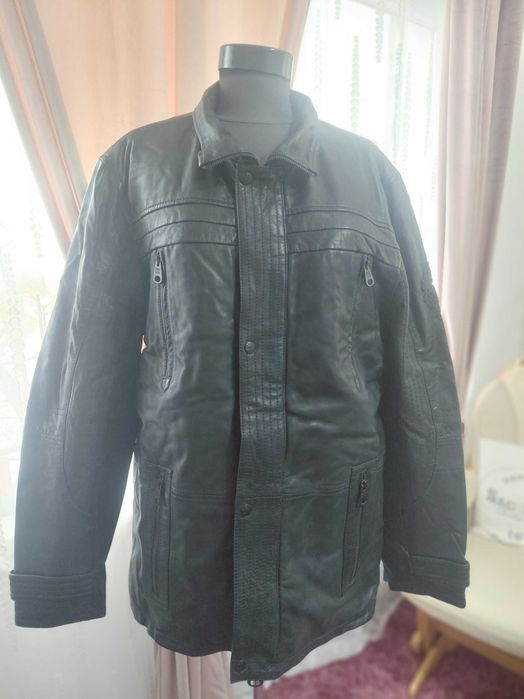Ново мъжко кожено яке от естествена кожа