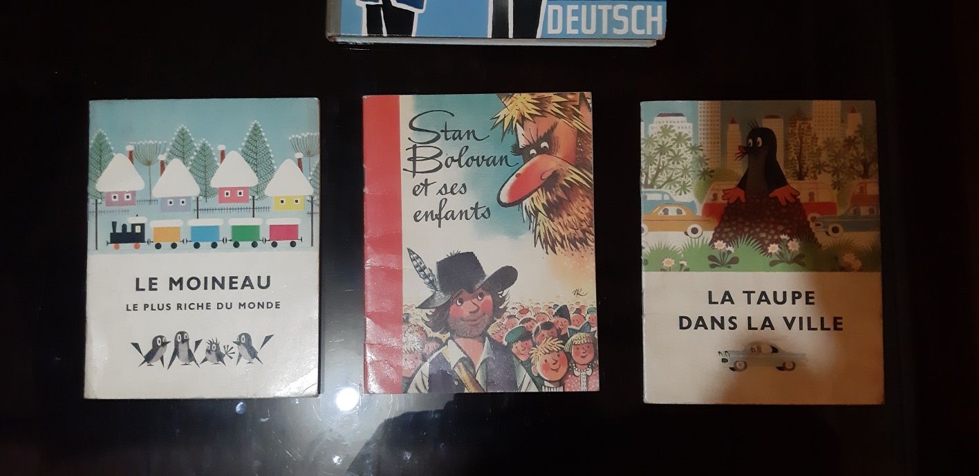 Детски книжки за езиково обучение по френски и немски