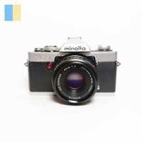 Minolta XG-9 cu Minolta MD Rokkor 45mm f/2