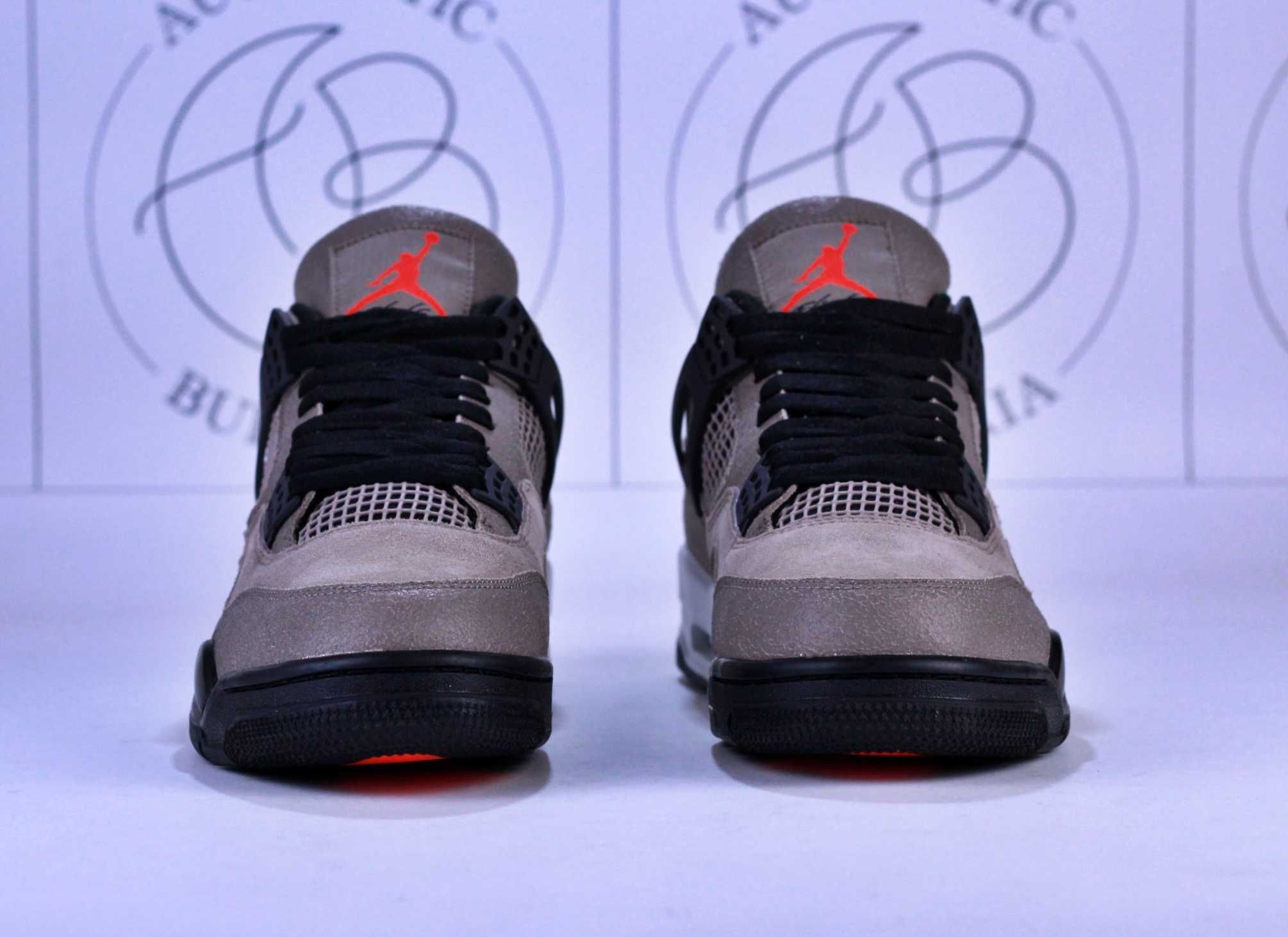 Nike Air Jordan Retro 4 Red Thunder Red Metallic Taupe Haze Zen Master