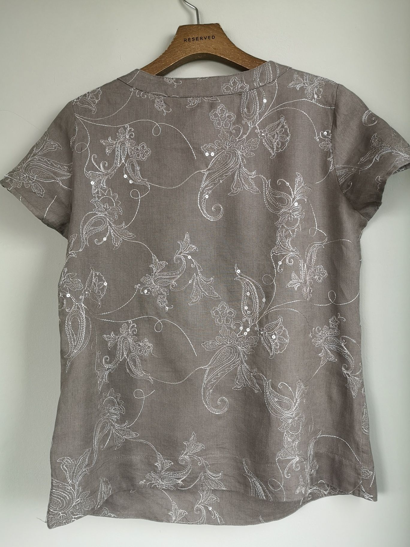 Нова ленена блуза, размер M, цена 20лв